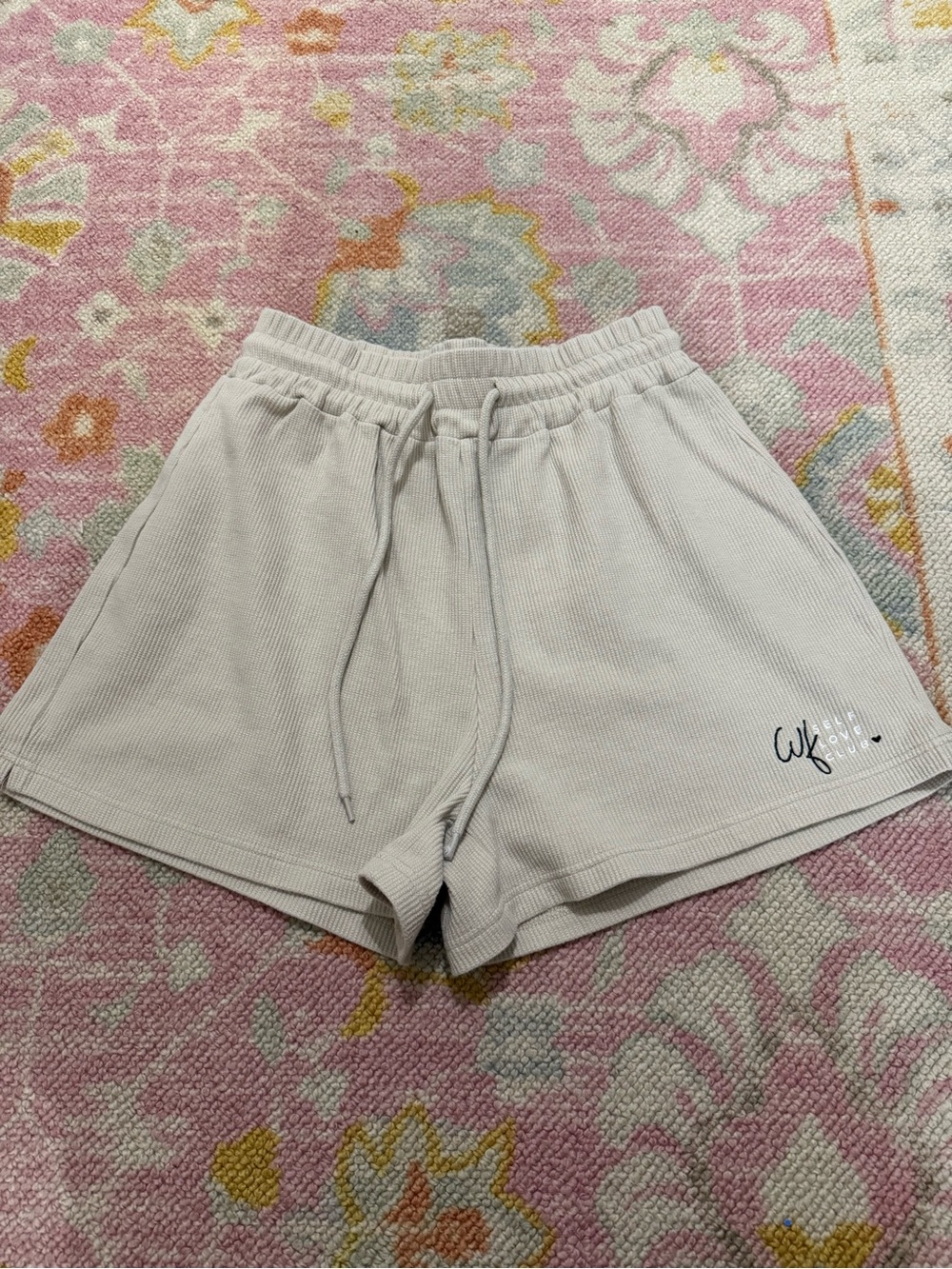 White Fox Self Love Club Shorts